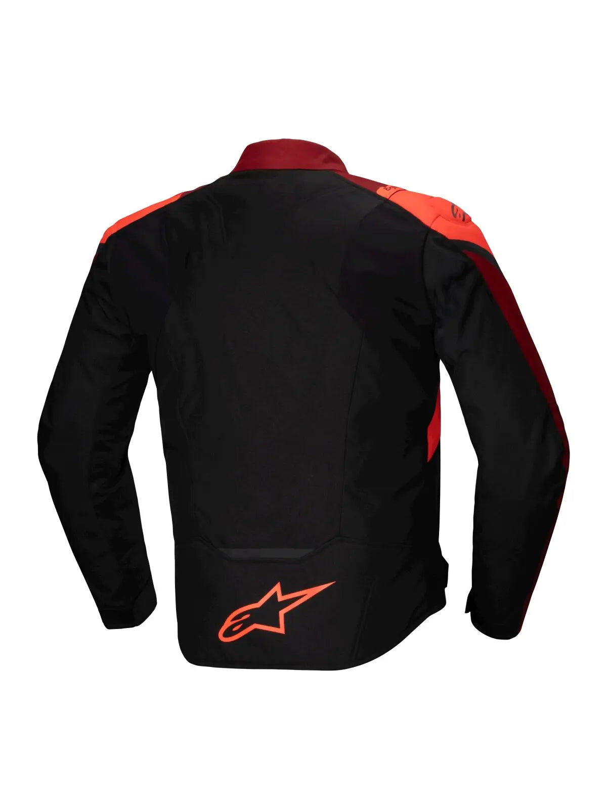 Alpinestars T-Jaws V4 Waterproof Textile Jacket Black / Dark Red - FREE UK Shipping, FREE 365 Day Returns | Moto Central