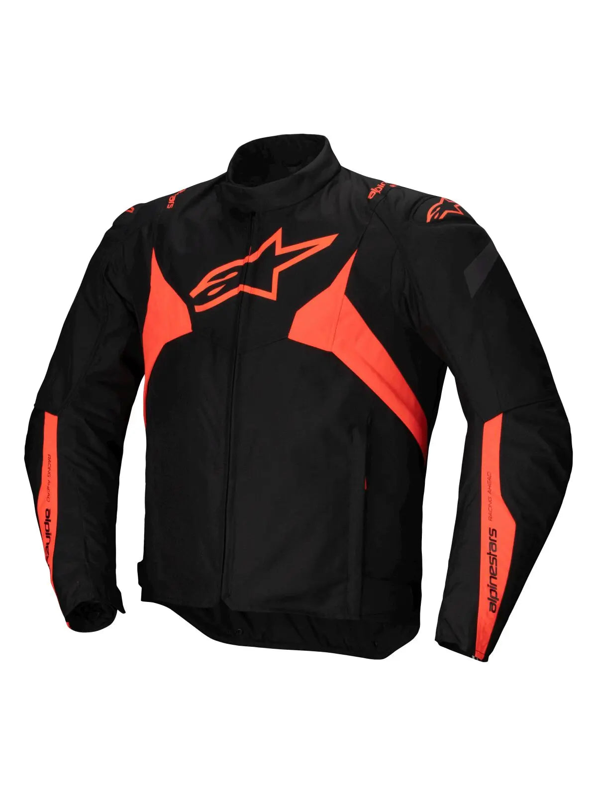 Alpinestars T-Jaws V4 Waterproof Textile Jacket Black / Red - FREE UK Shipping, FREE 365 Day Returns | Moto Central