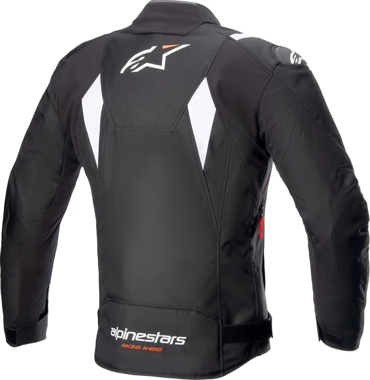 Alpinestars T-SP 1 V2 Waterproof Riding Textile Jacket Black / White - FREE UK Shipping, FREE 365 Day Returns | Moto Central