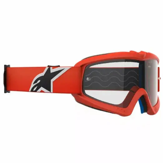 Alpinestars Vision Corp Youth Goggles Orange / Clear - FREE UK Shipping, FREE 365 Day Returns | Moto Central