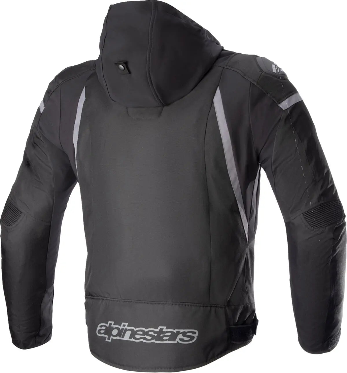 Alpinestars Zaca Waterproof Textile Jacket Black / Grey - FREE UK Shipping, FREE 365 Day Returns | Moto Central