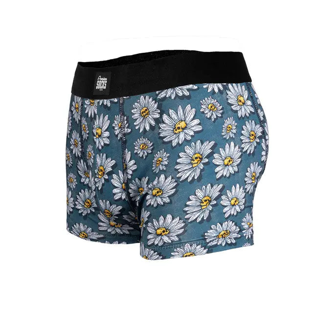 American Socks Daisies Underwear  - FREE UK Shipping, FREE 365 Day Returns | Moto Central