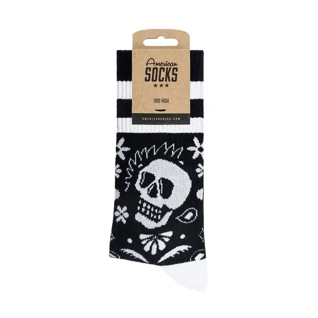 American Socks Karma Mid High Socks  - FREE UK Shipping, FREE 365 Day Returns | Moto Central