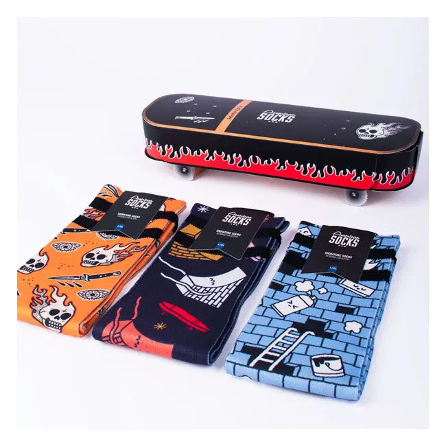 American Socks Skateboard Gift Box Signature Socks  - FREE UK Shipping, FREE 365 Day Returns | Moto Central