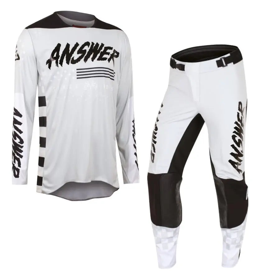 Answer Racing Elite Proline Motocross Pant & Jersey Kit Ghost / Black FREE UK Delivery, FREE 365 Day Returns | Moto Central