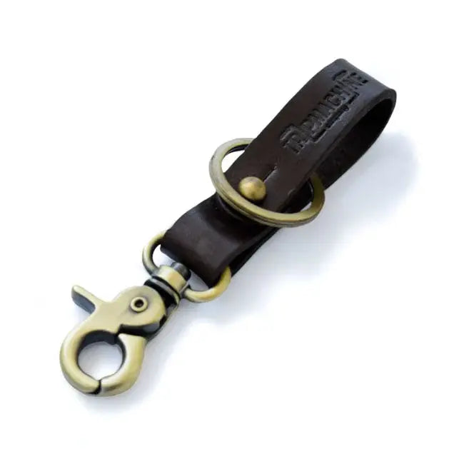 Trip Machine Key Fob Tobacco / Antique Gold  - FREE UK Shipping, FREE 365 Day Returns | Moto Central