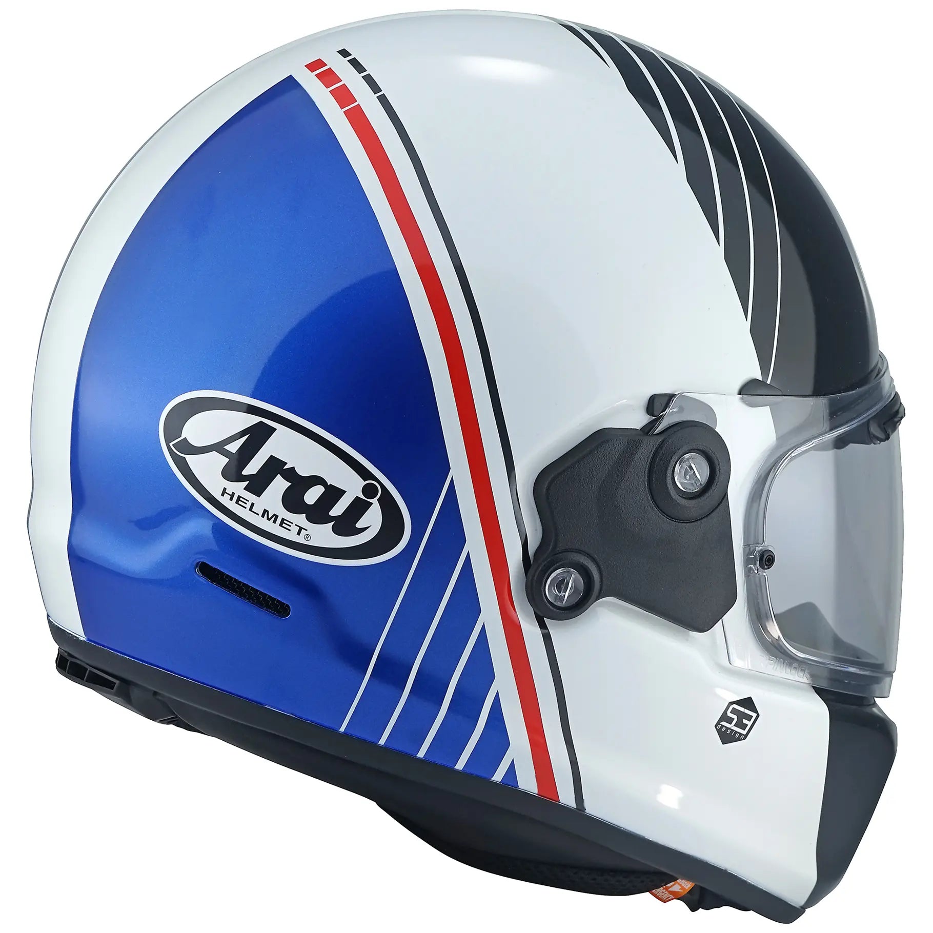 Arai Concept XE Temu Blue / White / Black - FREE UK Shipping, FREE 365 Day Returns | Moto Central