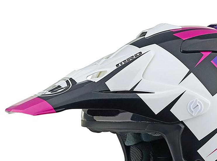 Arai MX-V Helmet Peak Battle Purple