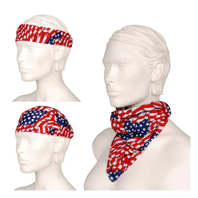 Army Surplus American 3 In 1 Bandana  - FREE UK Shipping, FREE 365 Day Returns | Moto Central