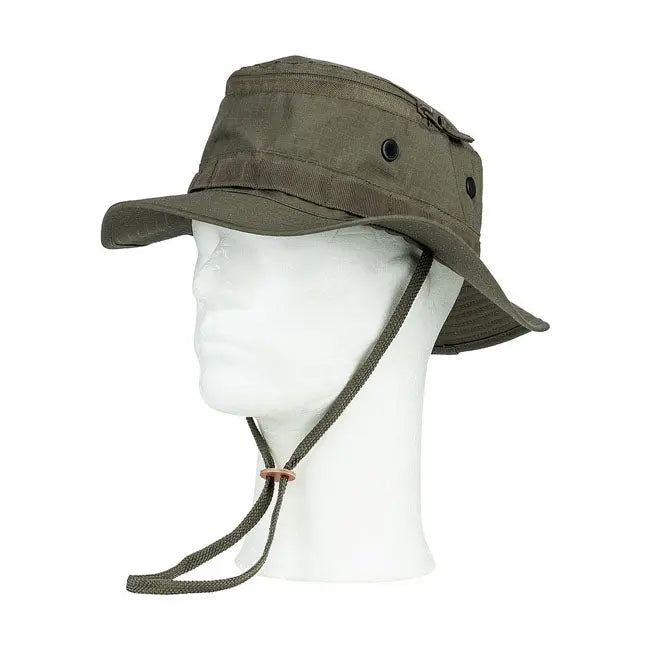 Army Surplus Bush Hat Green  - FREE UK Shipping, FREE 365 Day Returns | Moto Central