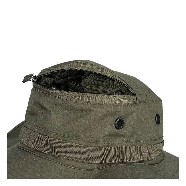 Army Surplus Bush Hat Green  - FREE UK Shipping, FREE 365 Day Returns | Moto Central