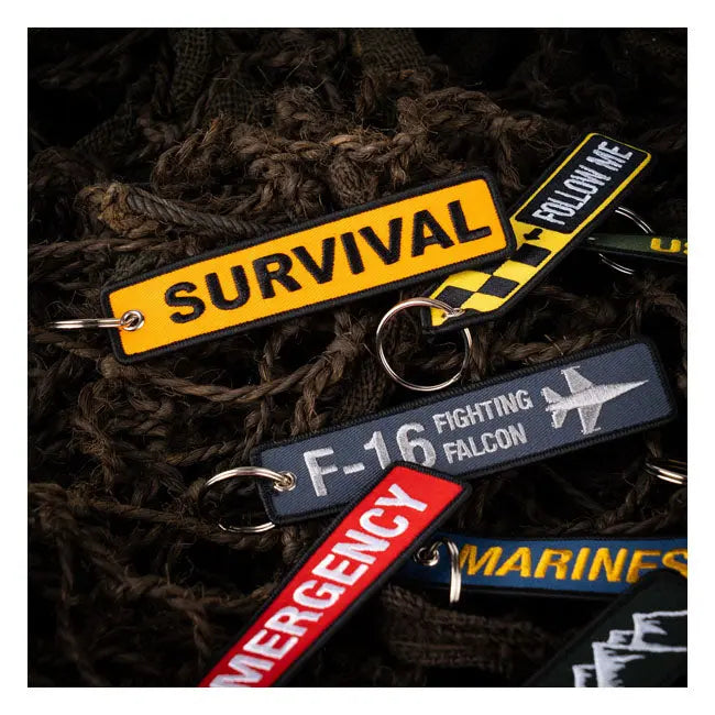 Army Surplus Survival Keychain  - FREE UK Shipping, FREE 365 Day Returns | Moto Central