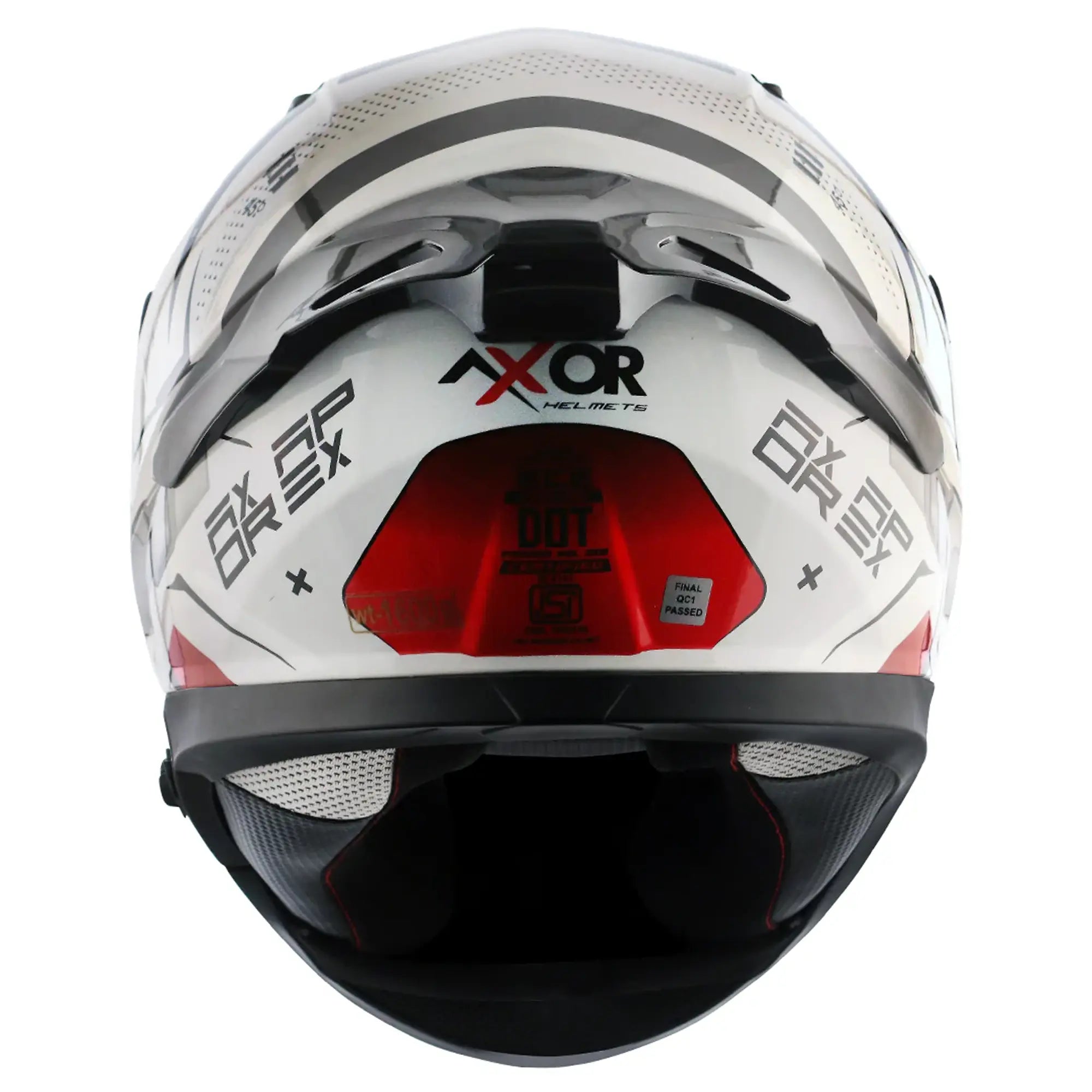 Axor Apex Hex-2 Black / Red / White FREE UK Delivery, FREE 365 Day Returns | Moto Central