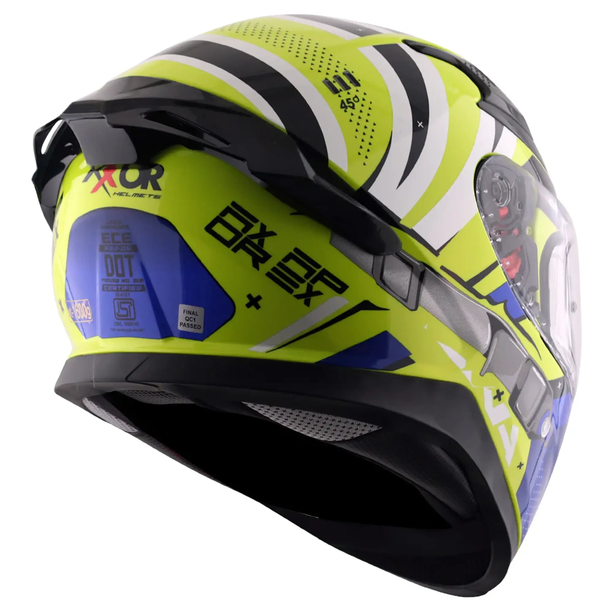 Axor Apex Hex-2 Gloss Neon Yellow / Blue FREE UK Delivery, FREE 365 Day Returns | Moto Central