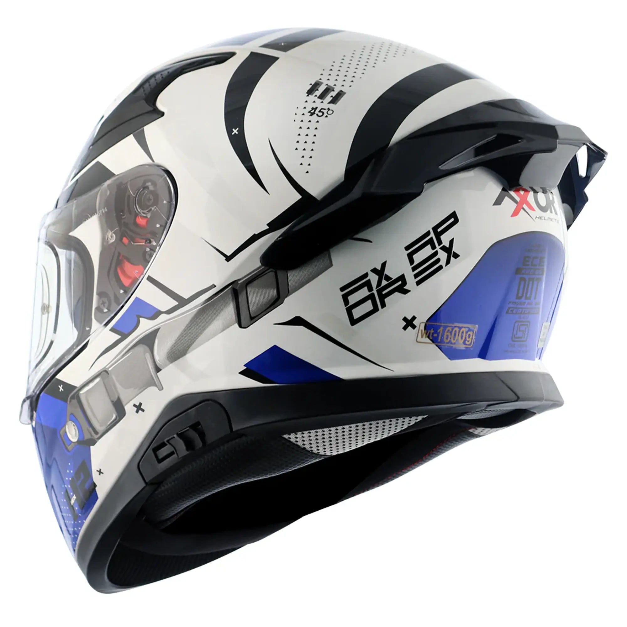 Axor Apex Hex-2 Gloss White / Blue FREE UK Delivery, FREE 365 Day Returns | Moto Central