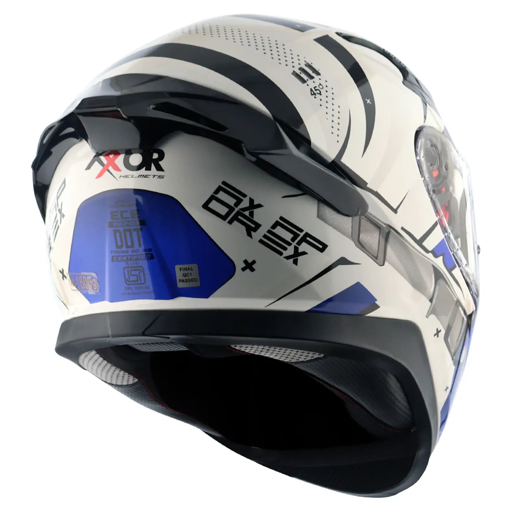 Axor Apex Hex-2 Gloss White / Blue FREE UK Delivery, FREE 365 Day Returns | Moto Central