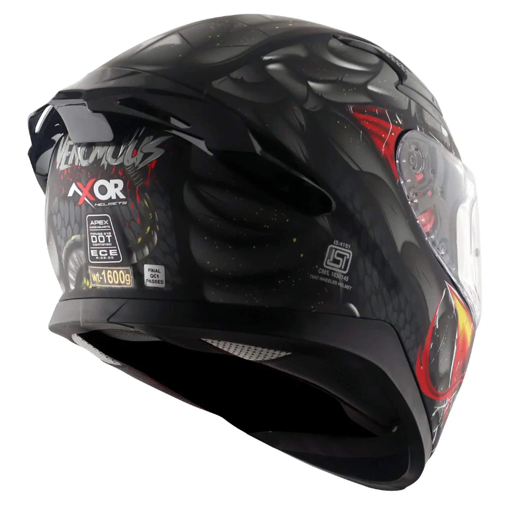 Axor Apex Venomous Matt Black / Grey FREE UK Delivery, FREE 365 Day Returns | Moto Central