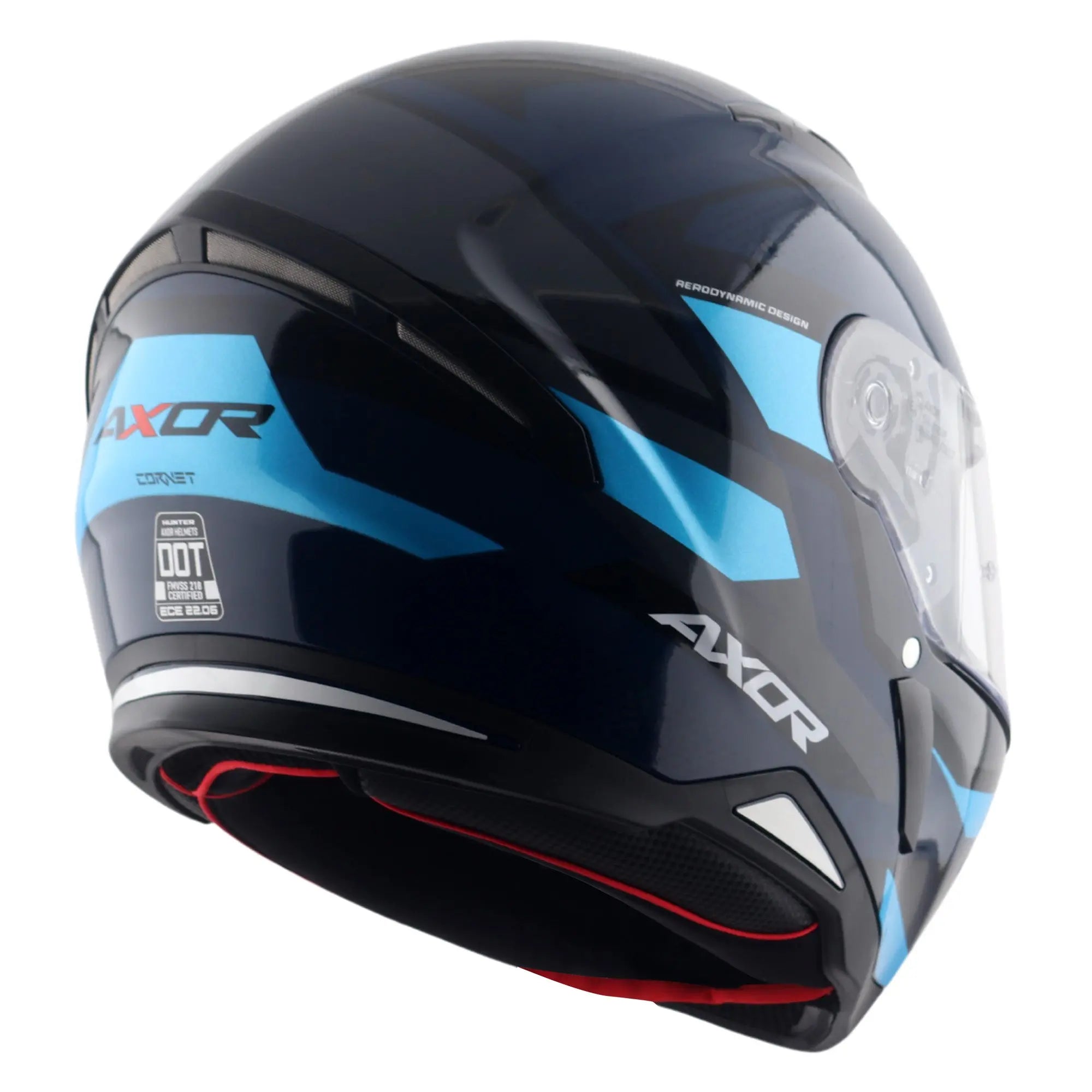 Axor Hunter SH890 Cornet Gloss Black / Blue FREE UK Delivery, FREE 365 Day Returns | Moto Central