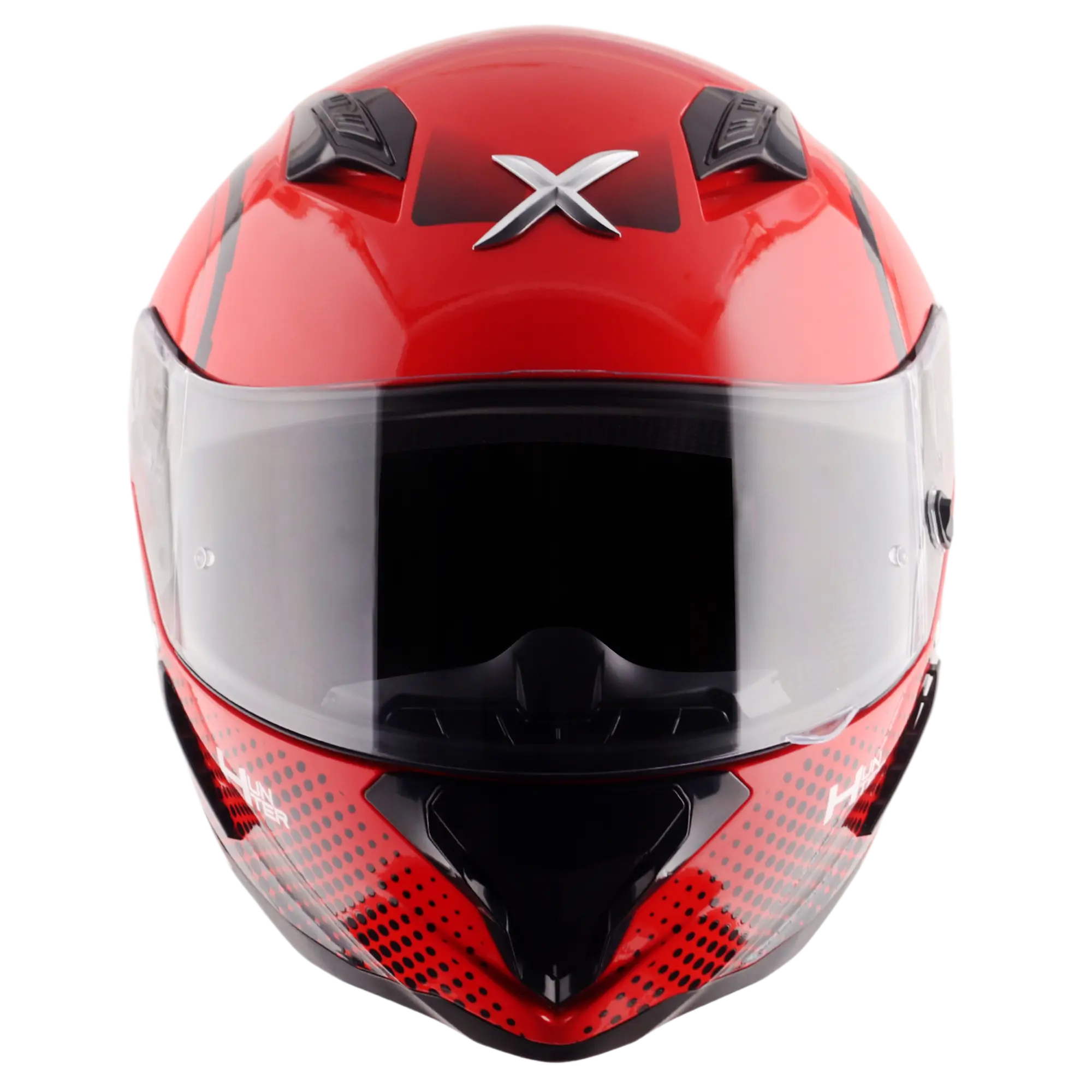 Axor Hunter SH890 Spear Gloss Black / Red FREE UK Delivery, FREE 365 Day Returns | Moto Central