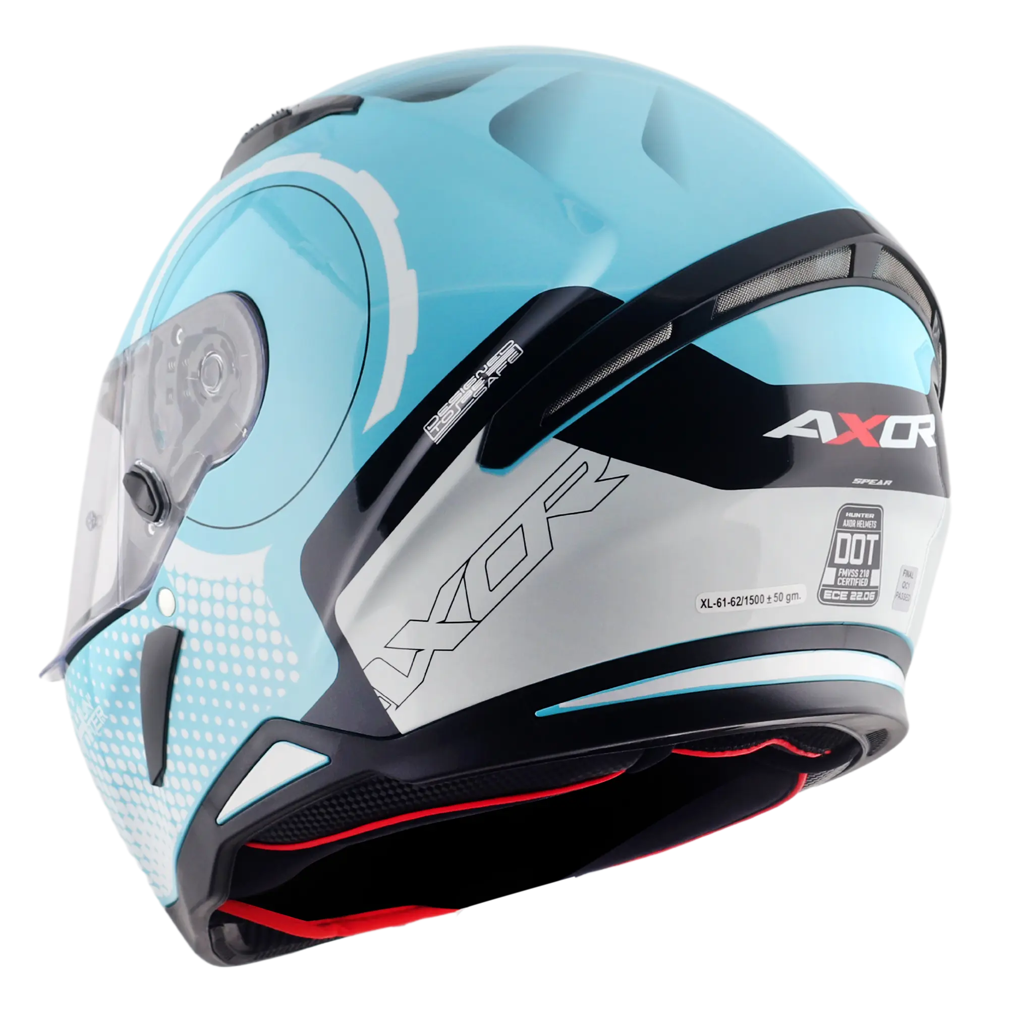 Axor Hunter SH890 Spear Gloss Blue / White FREE UK Delivery, FREE 365 Day Returns | Moto Central