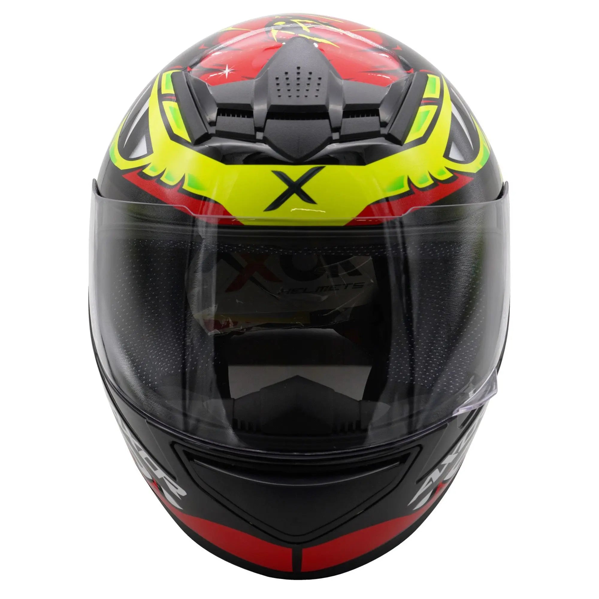 Axor Rage Python Gloss Red / Yellow / Black FREE UK Delivery, FREE 365 Day Returns | Moto Central