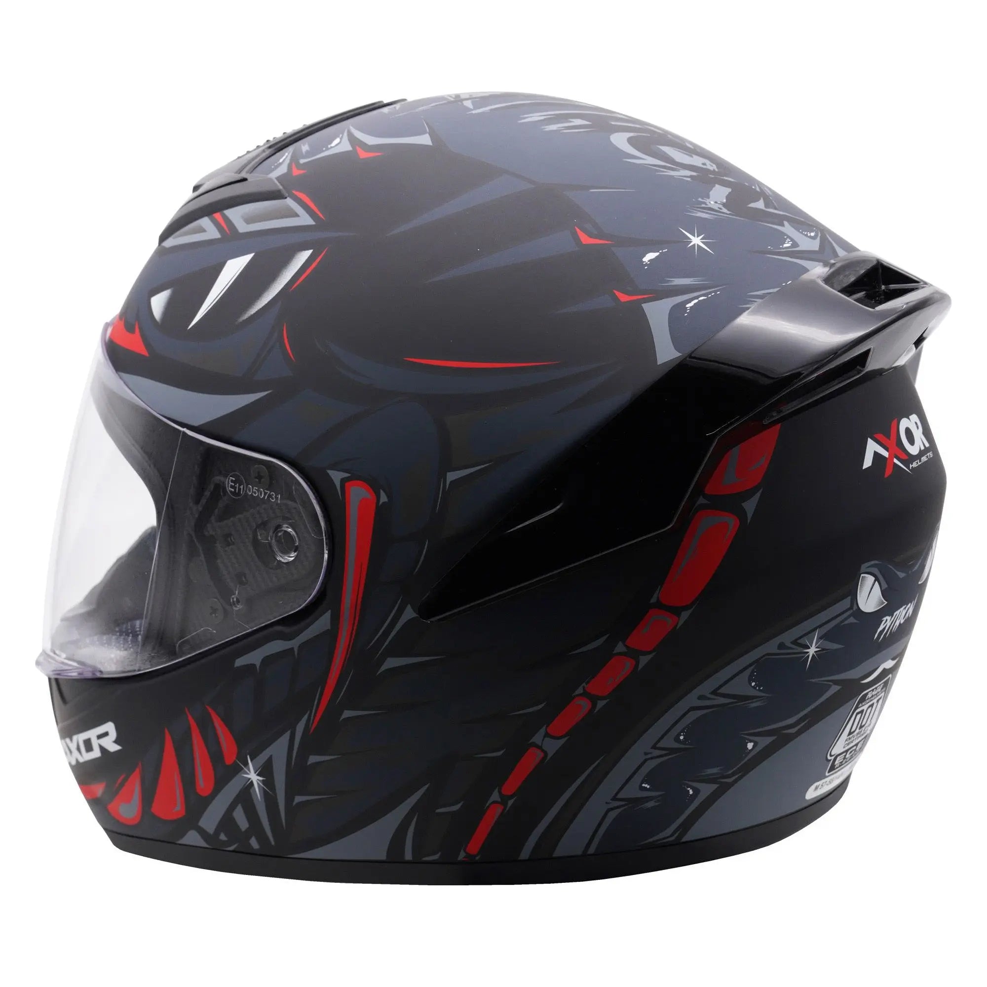 Axor Rage Python Matt Black / Grey / Red FREE UK Delivery, FREE 365 Day Returns | Moto Central