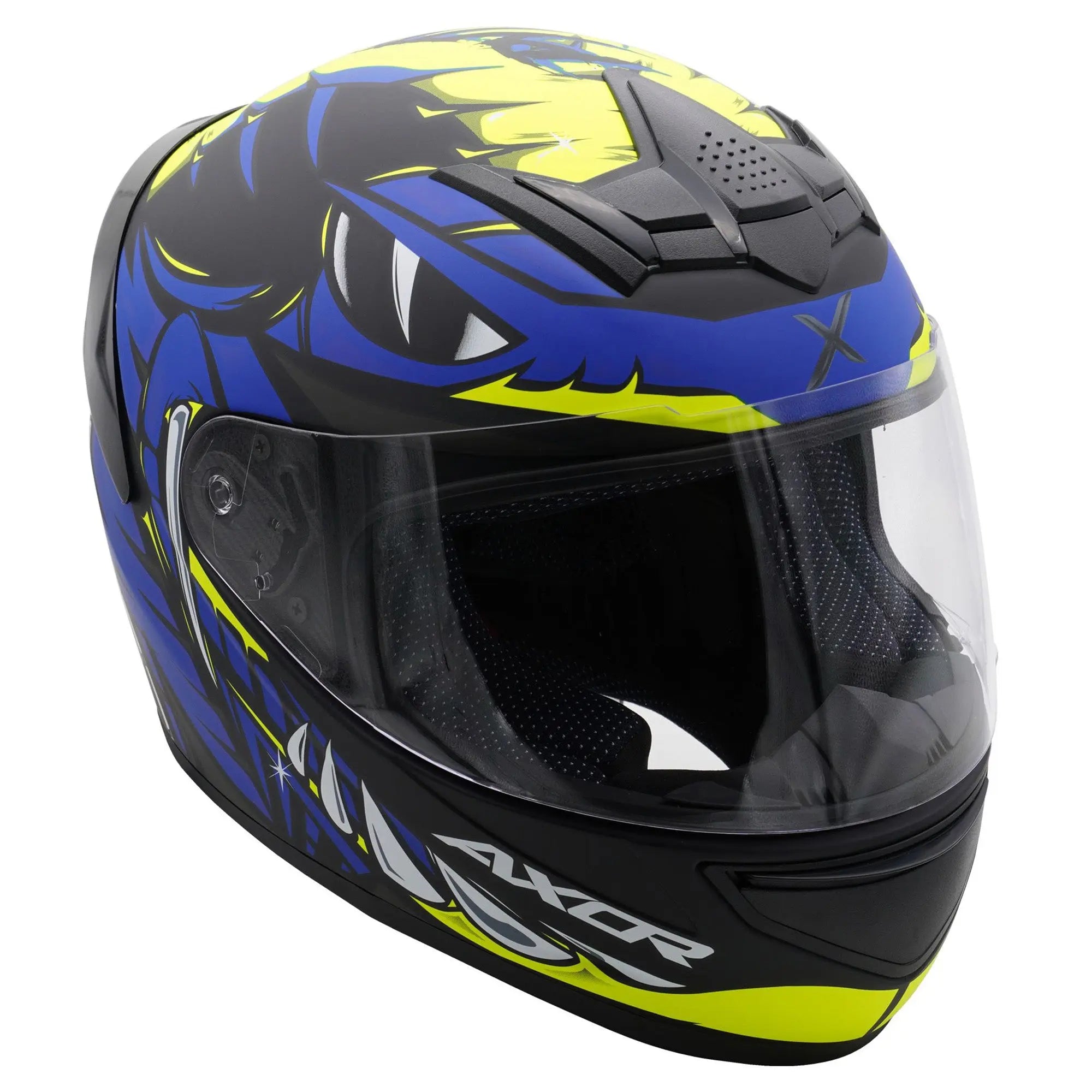 Axor Rage Python Matt Blue / Yellow / Black FREE UK Delivery, FREE 365 Day Returns | Moto Central