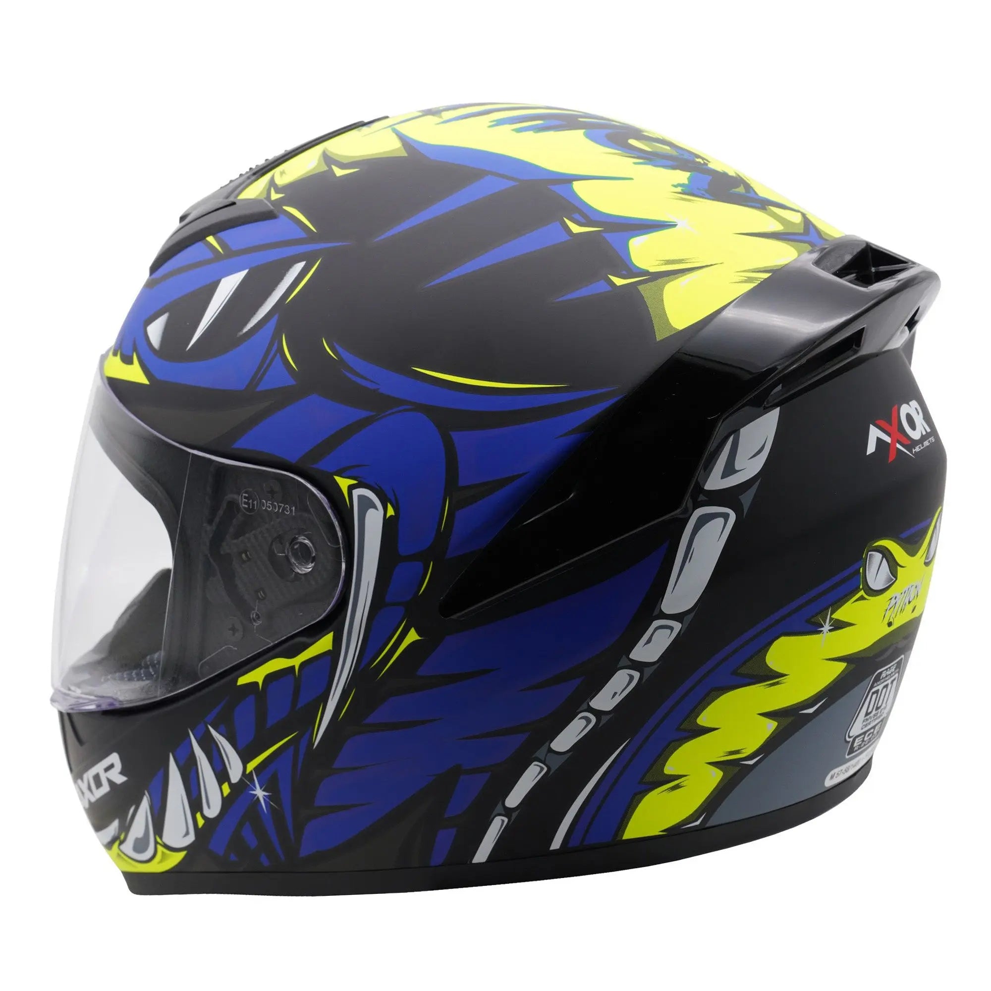 Axor Rage Python Matt Blue / Yellow / Black FREE UK Delivery, FREE 365 Day Returns | Moto Central