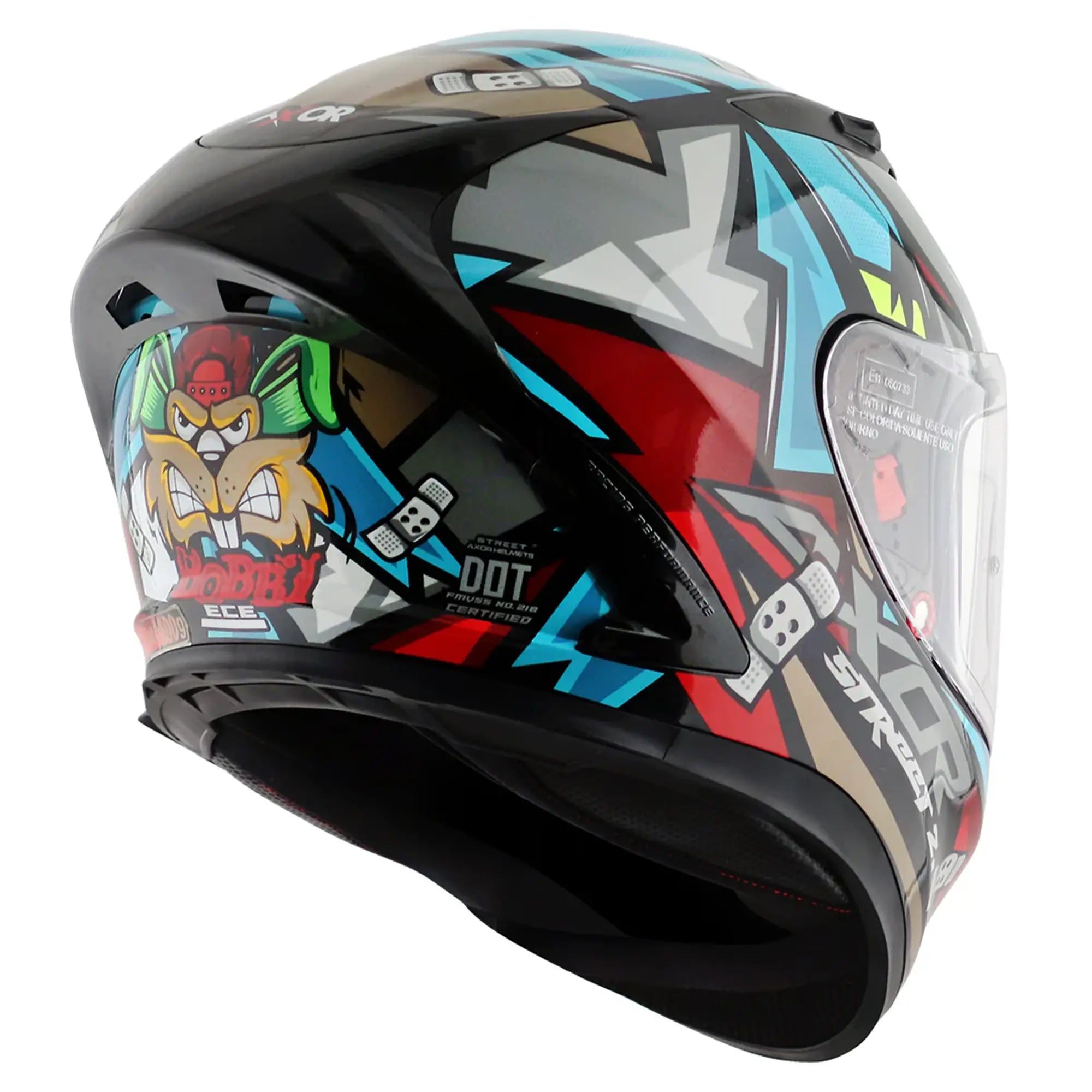 Axor Street Bobby Gloss Black / Blue FREE UK Delivery, FREE 365 Day Returns | Moto Central