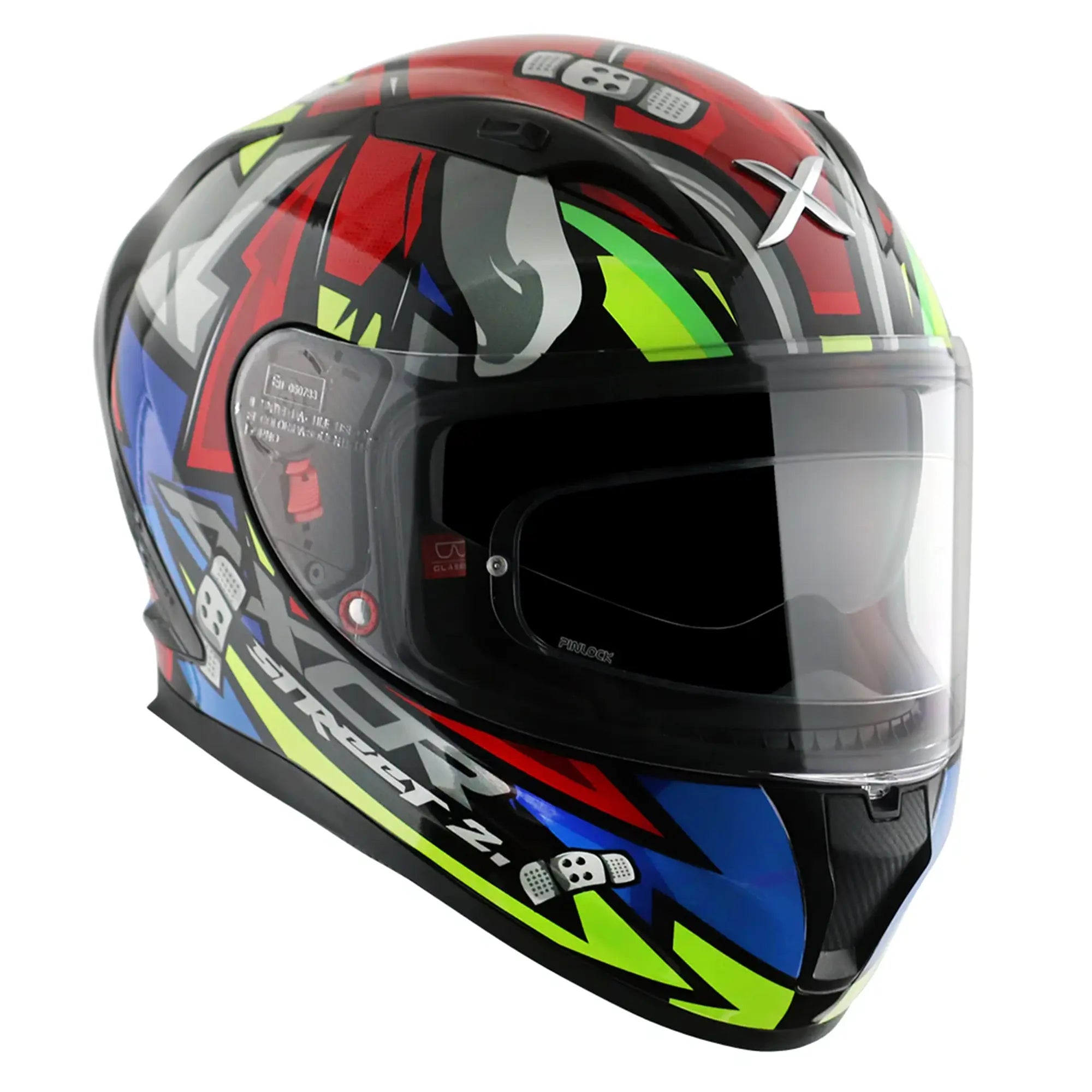 Axor Street Bobby Gloss Black / Red FREE UK Delivery, FREE 365 Day Returns | Moto Central