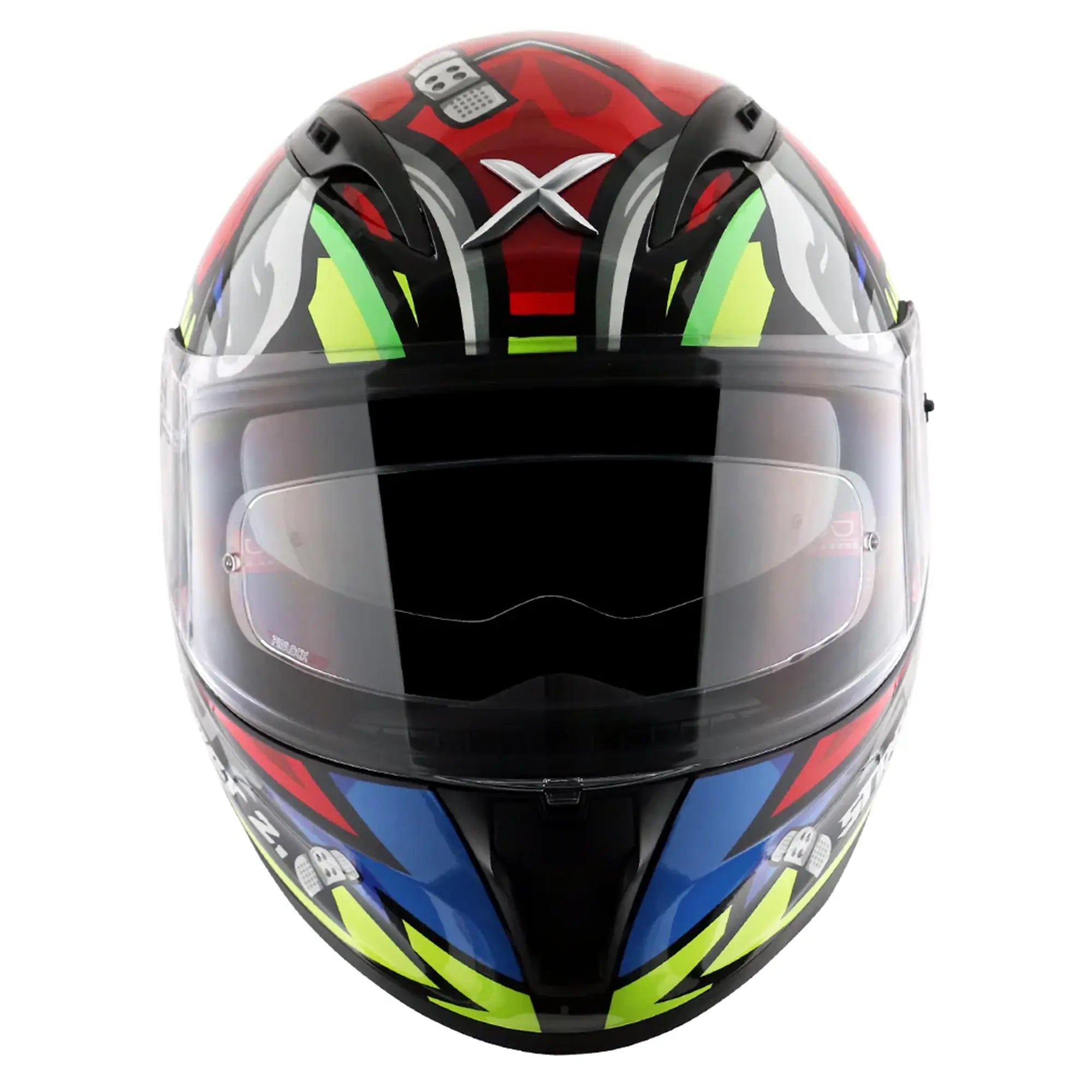 Axor Street Bobby Gloss Black / Red FREE UK Delivery, FREE 365 Day Returns | Moto Central