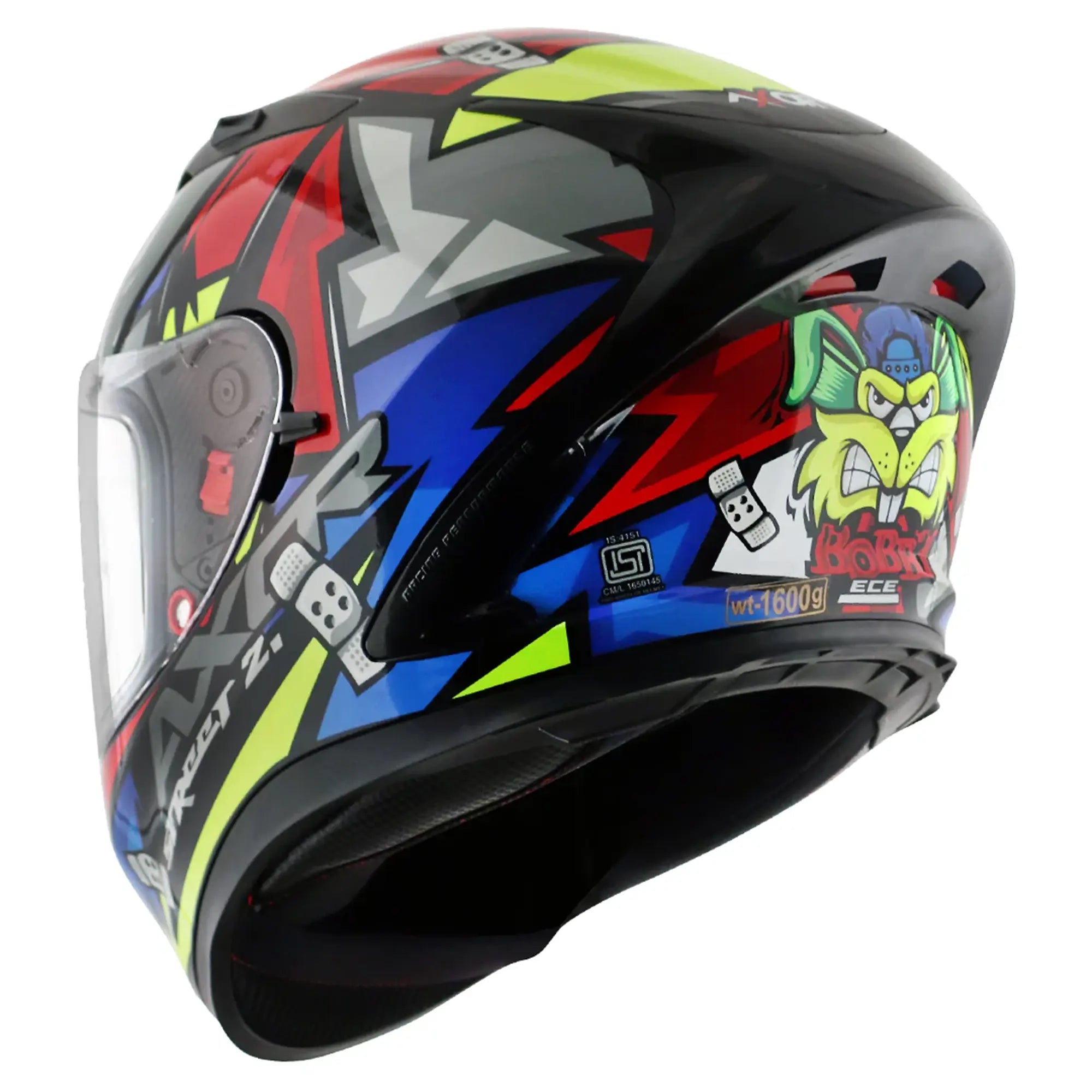 Axor Street Bobby Gloss Black / Red FREE UK Delivery, FREE 365 Day Returns | Moto Central