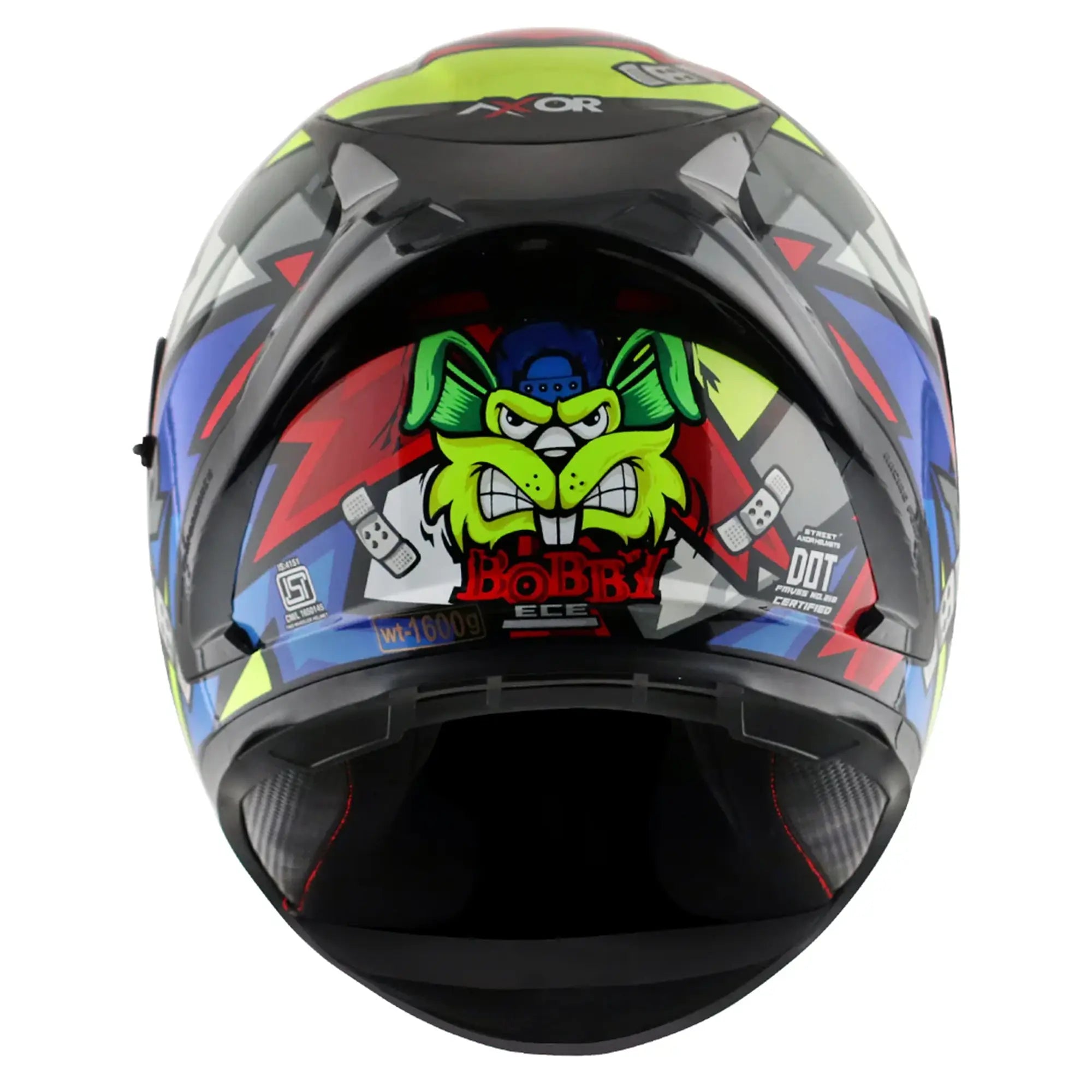 Axor Street Bobby Gloss Black / Red FREE UK Delivery, FREE 365 Day Returns | Moto Central