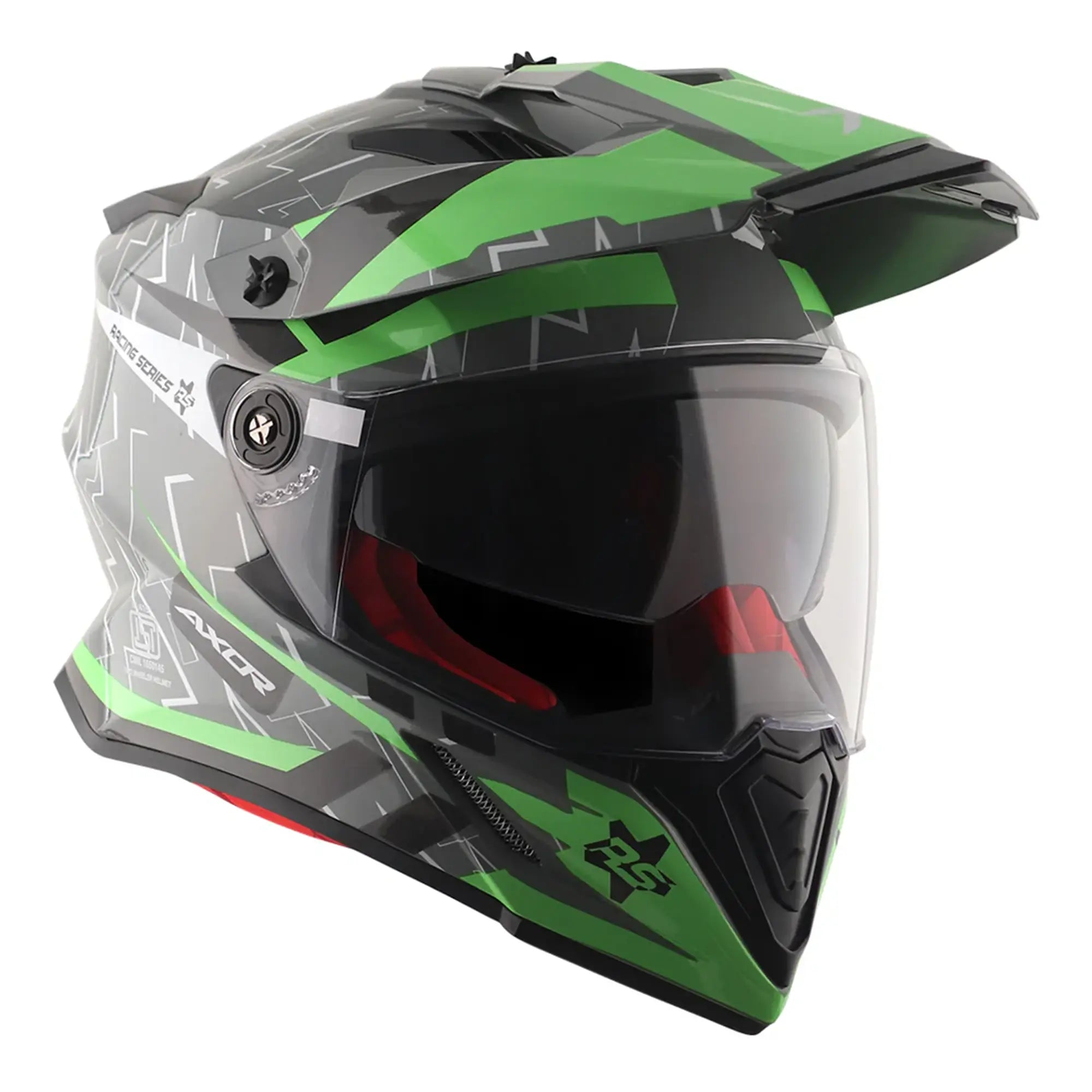 Axor X-Cross Flash Cool Grey / Gloss Green FREE UK Delivery, FREE 365 Day Returns | Moto Central