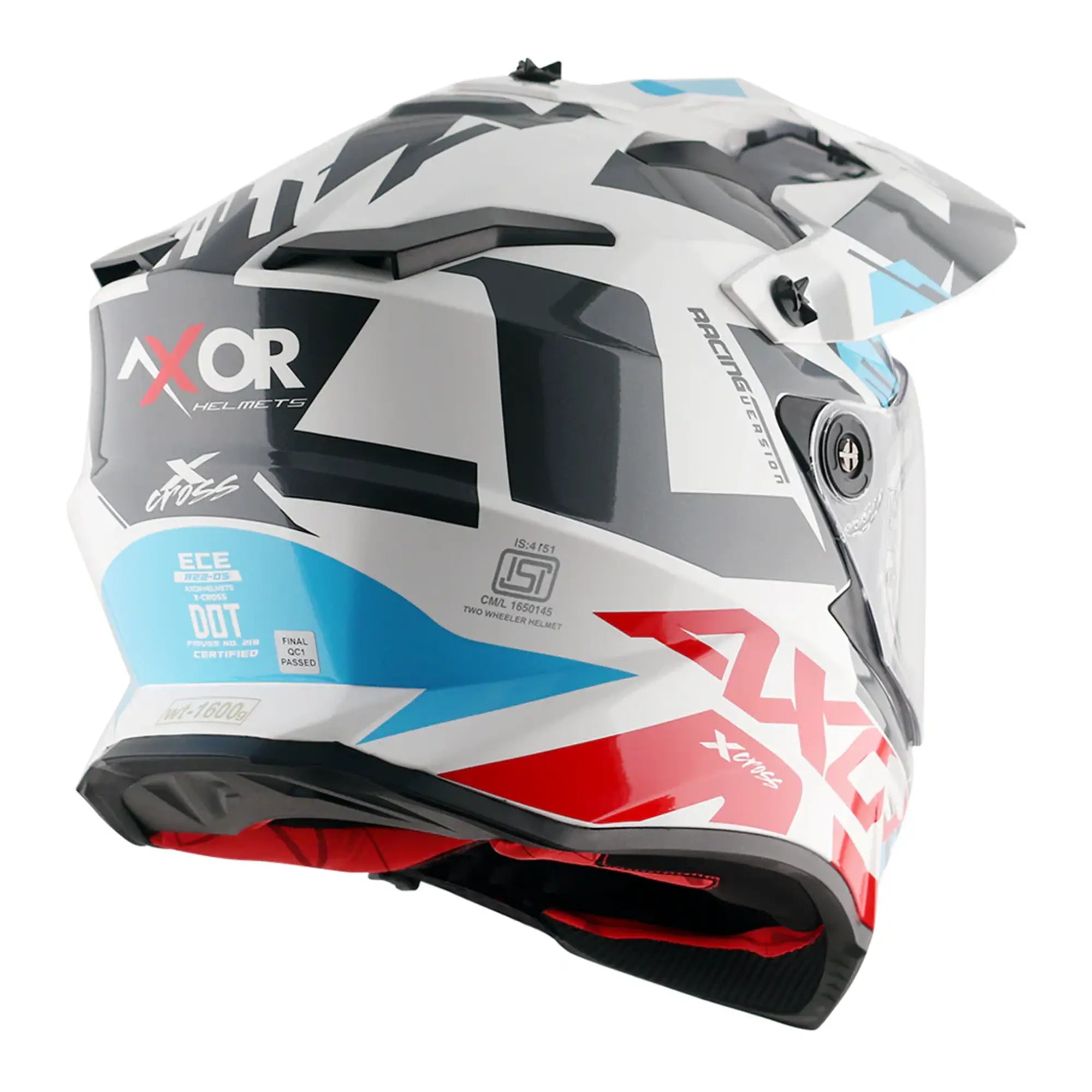 Axor X-Cross White / Gloss Red FREE UK Delivery, FREE 365 Day Returns | Moto Central