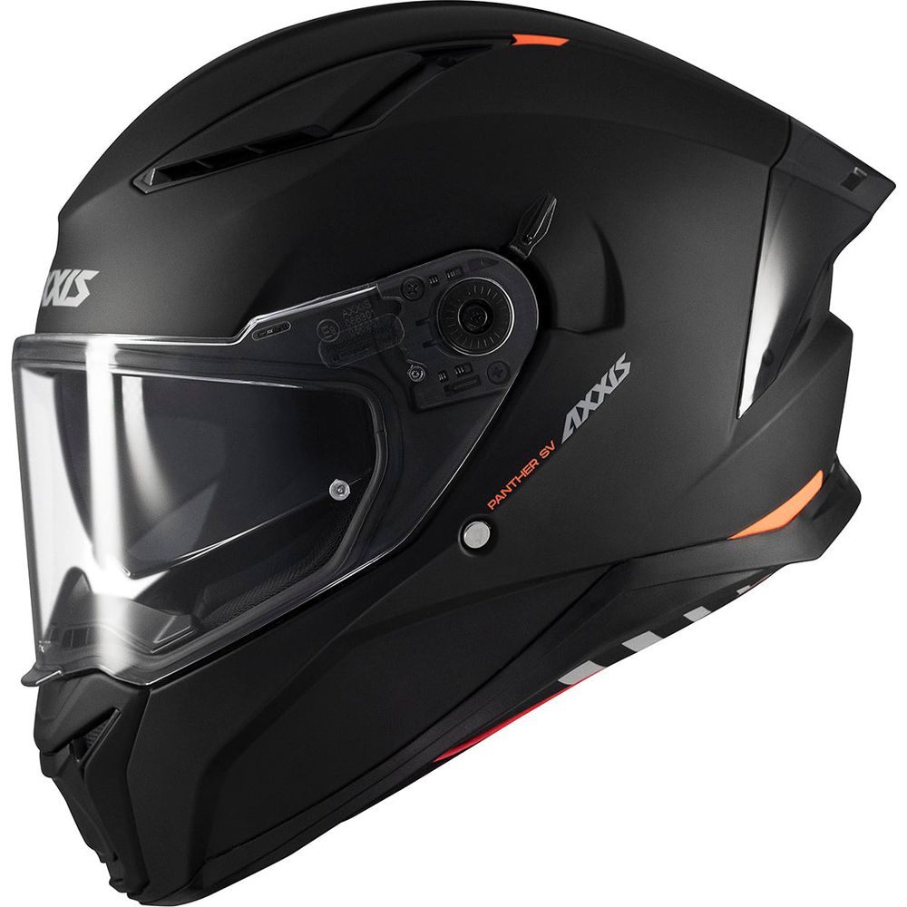 Axxis Panther SV Solid A1 Full Face Helmet Matt Black