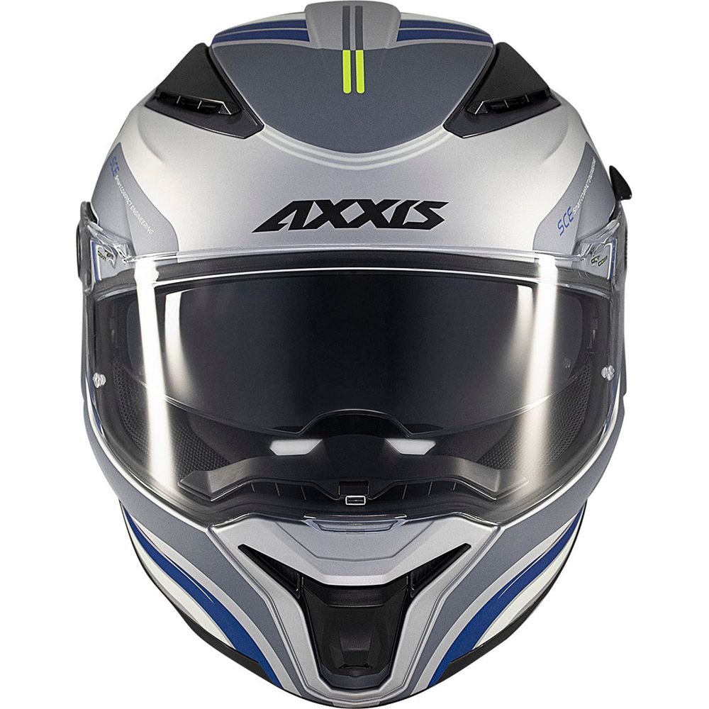 Axxis Panther SV Tribute C2 Full Face Helmet Matt Grey