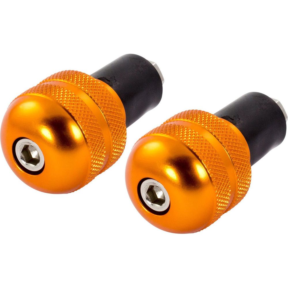 Bike It Round Bar End Weights Gold