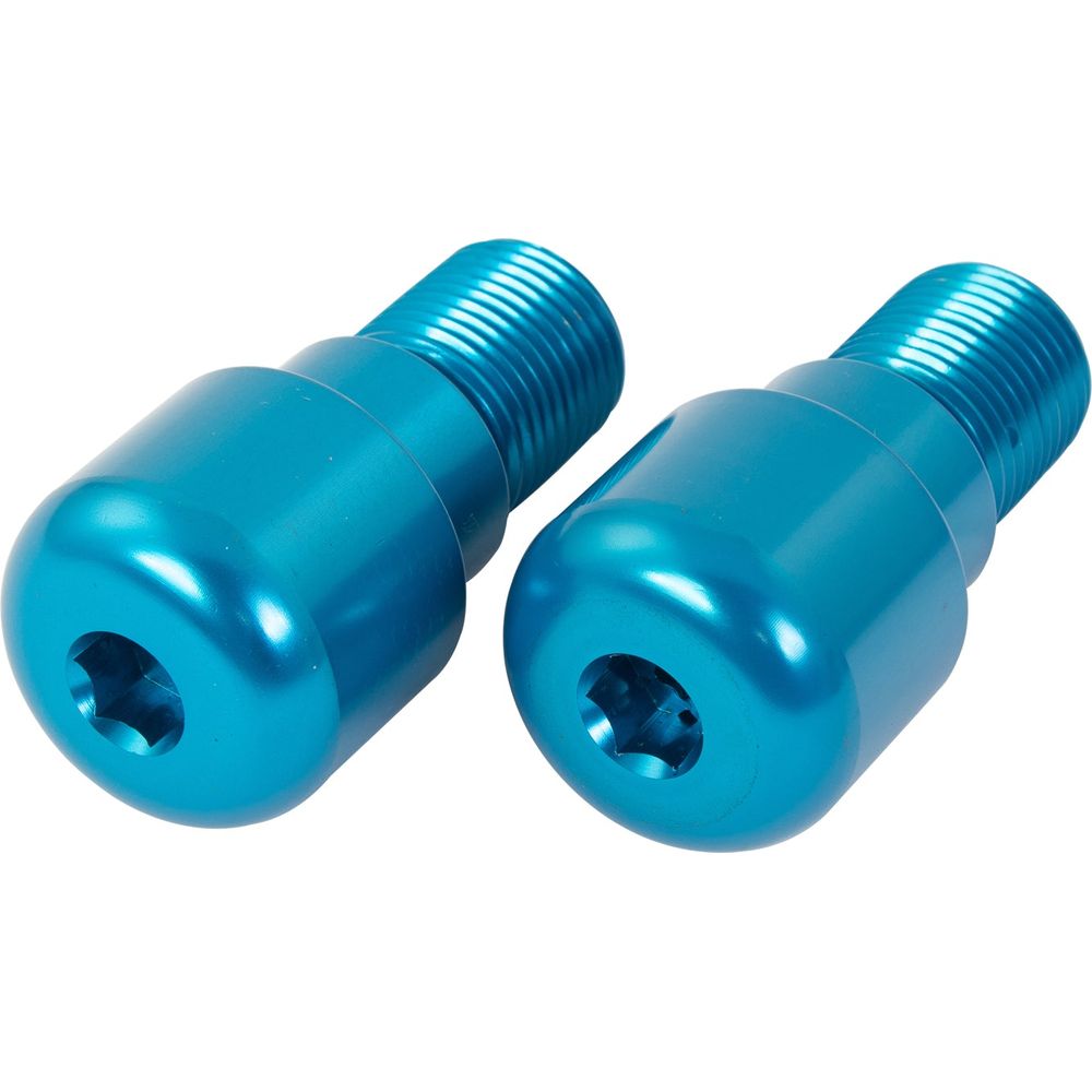 Bike It Yamaha R6 Bar End Weights Blue