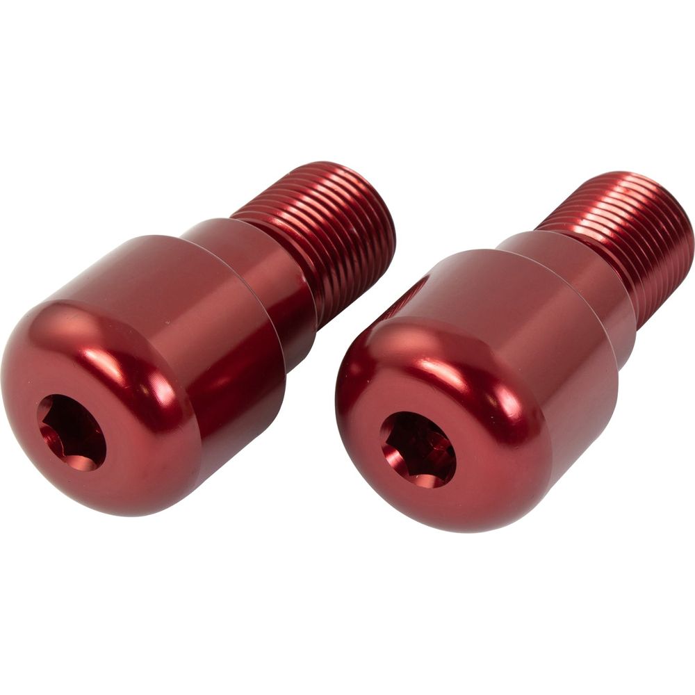 Bike It Yamaha R6 Bar End Weights Red