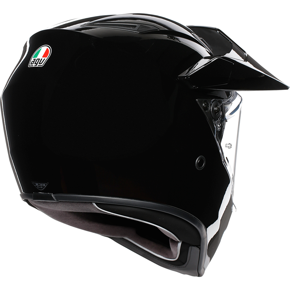 AGV AX9 ECE 22.06 Solid Full Face Helmet Glossy Carbon