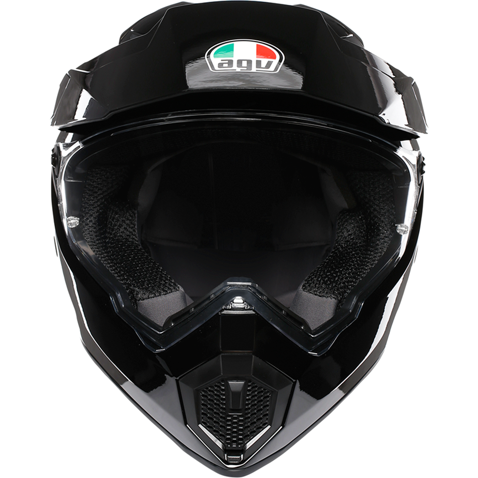 AGV AX9 ECE 22.06 Solid Full Face Helmet Glossy Carbon