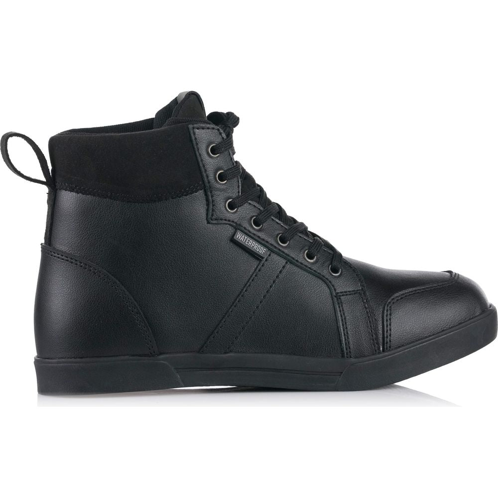 Bike It Sneeka Low-Cut Waterproof Leather Boots Black - FREE UK Shipping, FREE 365 Day Returns | Moto Central