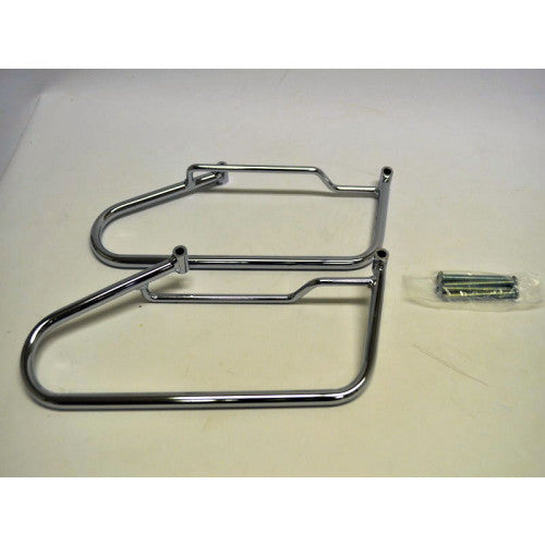 Longride Pannier Fitting Kit Chrome For Suzuki VL 800 Intruder Volusia 2001-2003 Models - FREE UK Shipping, FREE 365 Day Returns | Moto Central