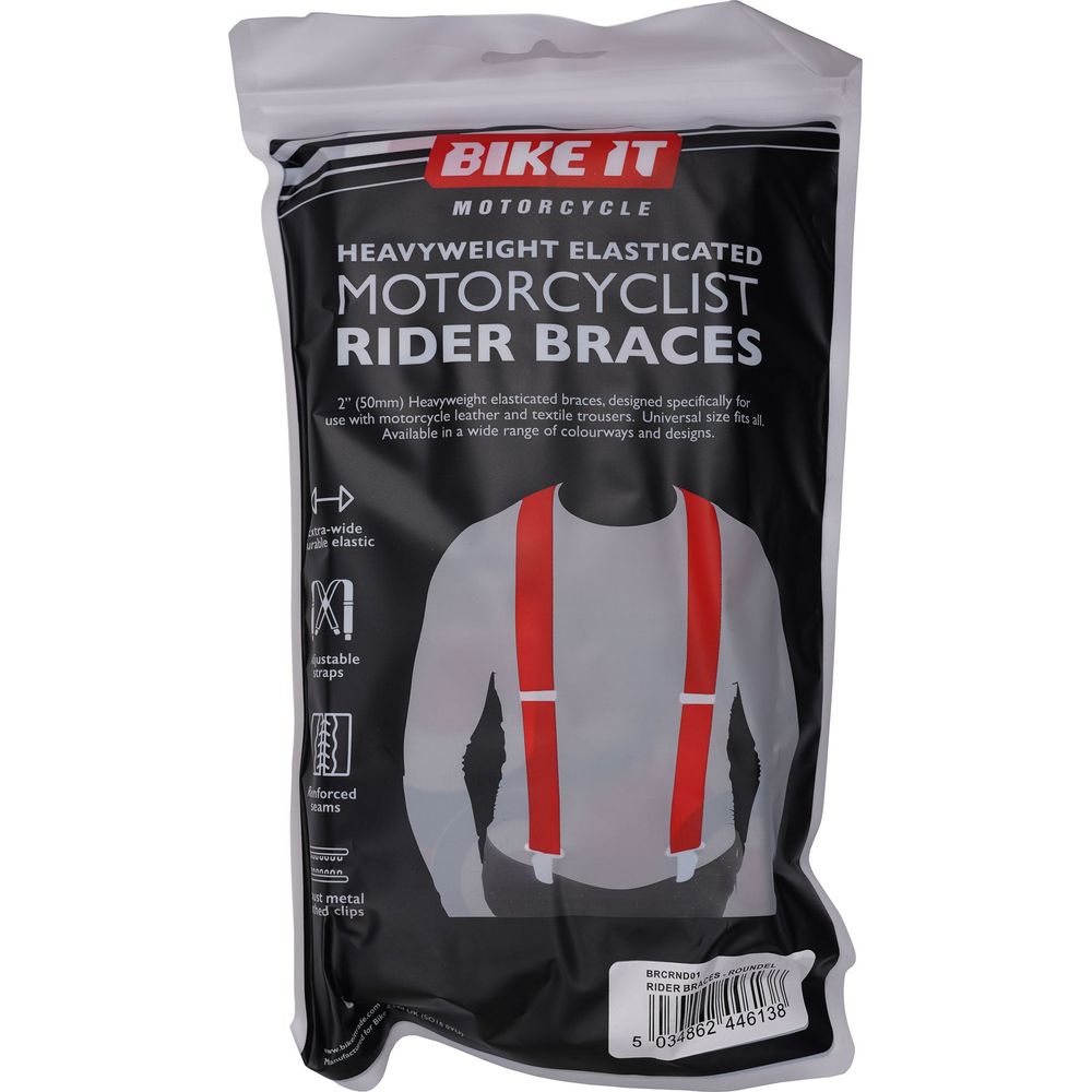 Bike It Rider Braces - MOD/RAF Roundel - FREE UK Shipping, FREE 365 Day Returns | Moto Central