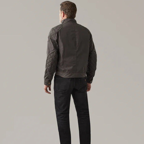 Belstaff Brooklands Waxed Cotton Jacket Mahogany