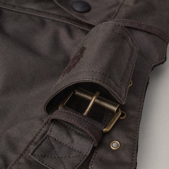 Belstaff Brooklands Waxed Cotton Jacket Mahogany