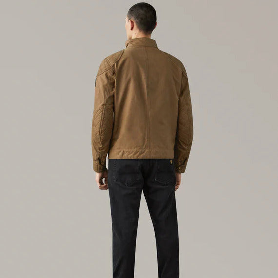 Belstaff Brooklands Waxed Cotton Jacket Sand