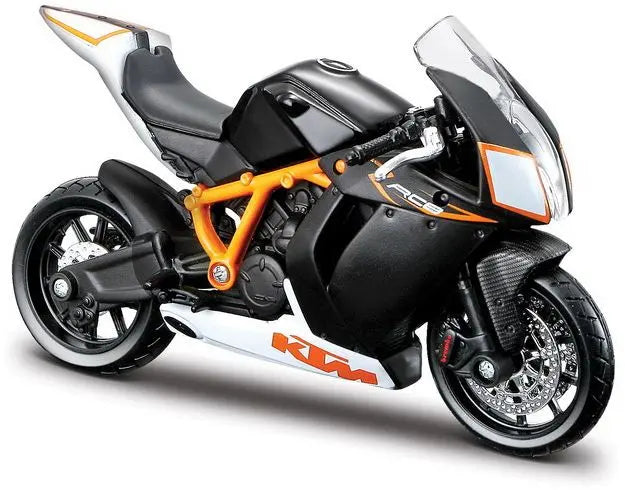 Bburago KTM 1190 RC8 R Orange / Black - 1:18 Model - FREE UK Shipping, FREE 365 Day Returns | Moto Central