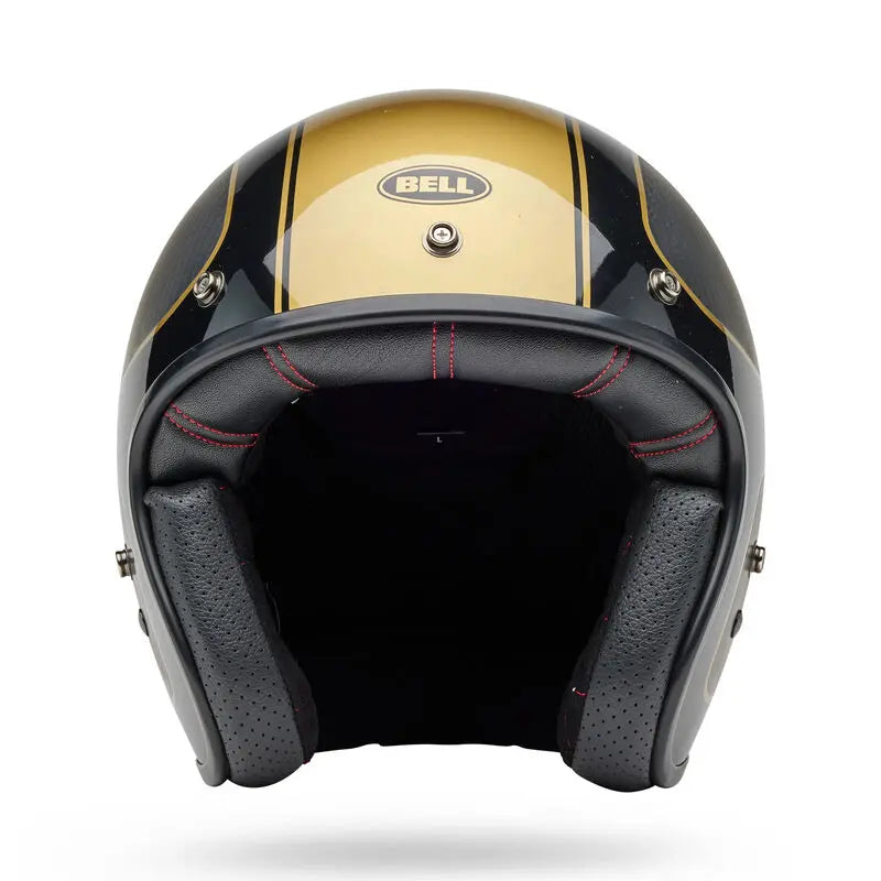 Bell Custom 500 Carbon RSD Player ECE 22.06 Black / Gold FREE UK Delivery, FREE 365 Day Returns | Moto Central